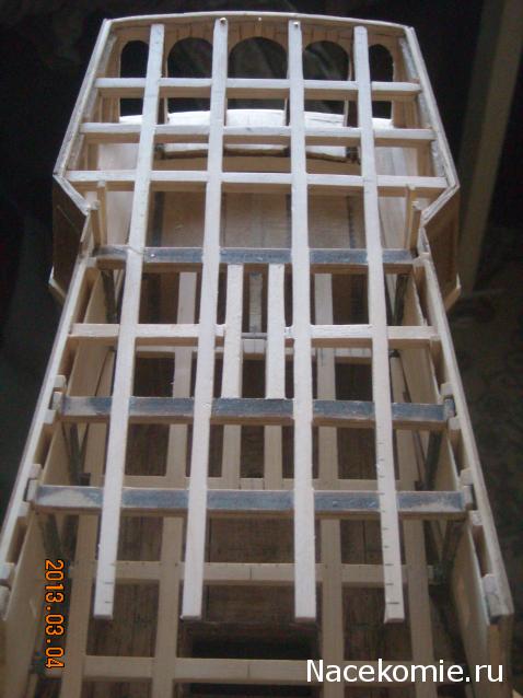 Собери Чёрную Жемчужину. Сборка корпуса.