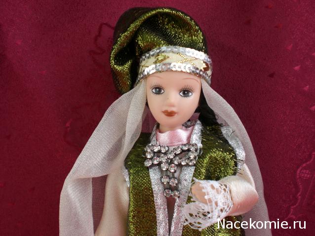 Куклы в народных костюмах №31 Кукла в татарском свадебном костюме