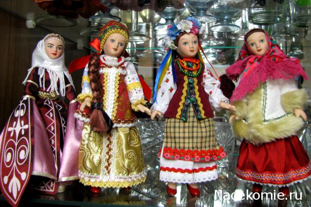 Куклы в народных костюмах №4 Кукла в летнем костюме Киевской губернии