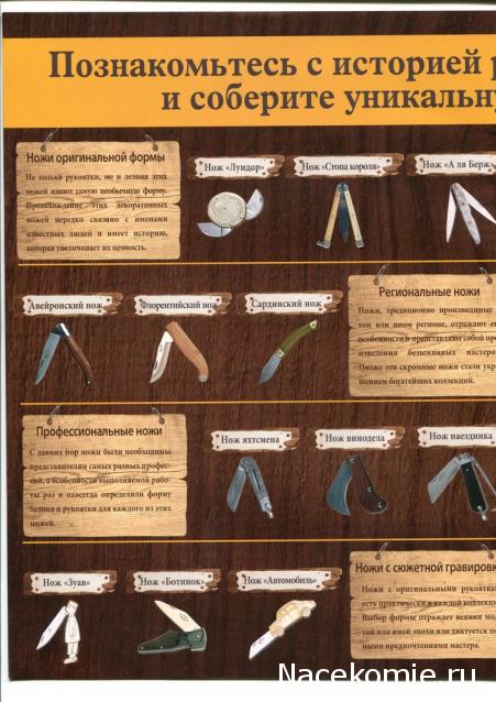 Коллекционные ножи. История и традиции - Hachette Коллекция - тест