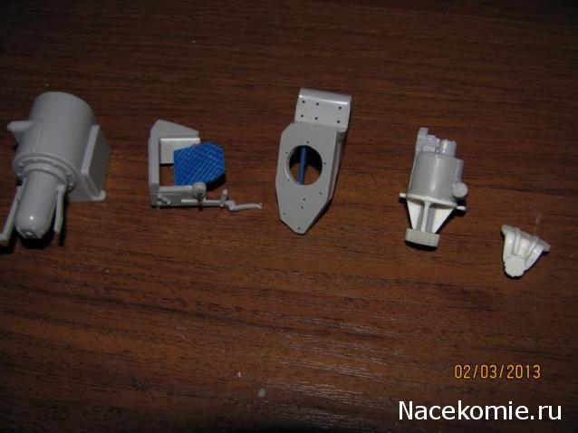 Соберите Танк Тигр - Сборка Башни