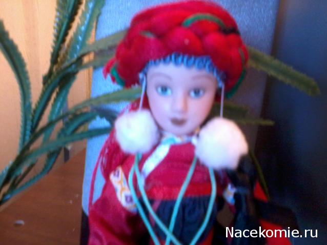 Куклы в народных костюмах №26 Кукла в летнем костюме Тульской губернии