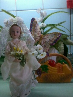 Куклы в народных костюмах №13 Кукла в городском свадебном костюме Санкт-Петербургской губернии