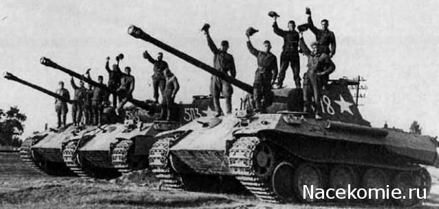 Танки Мира №11 SHERMAN M4 против PANTHER (SD.KFZ.171) 2 модели