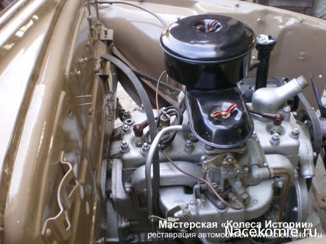 ГАЗ М20 Победа - Сборка Двигателя
