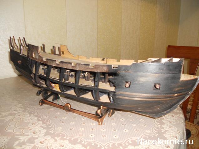 Собери Чёрную Жемчужину. Сборка: Покраска