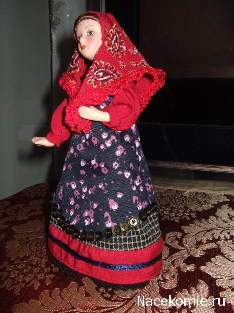 Куклы в народных костюмах №33 Кукла в женском костюме Пензенской губернии