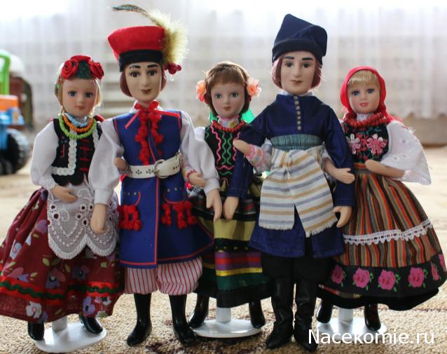 Польские куклы в народных костюмах. График выхода, обсуждение.