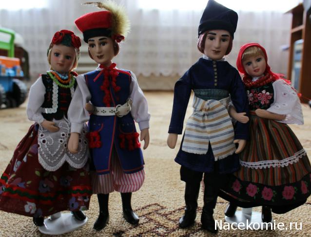 Польские куклы в народных костюмах. График выхода, обсуждение.