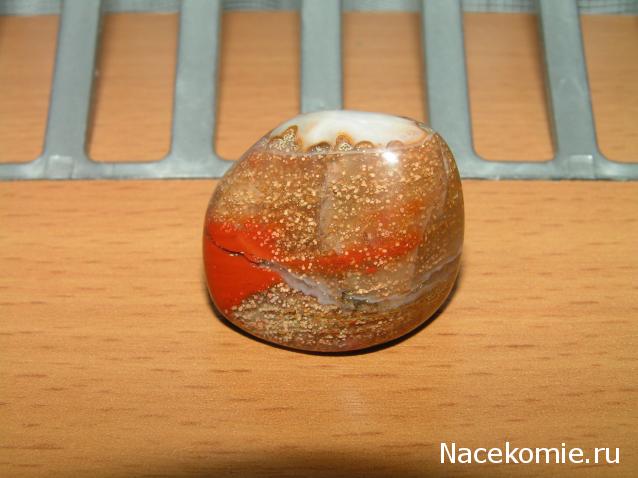 Энергия камней №115 Тигровая яшма (окатанный камень) фото, обсуждение