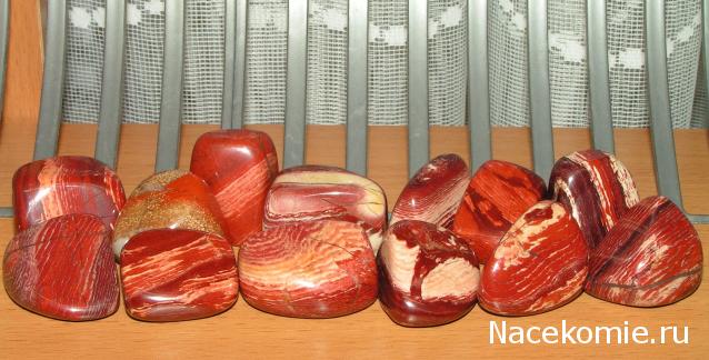 Энергия камней №115 Тигровая яшма (окатанный камень) фото, обсуждение