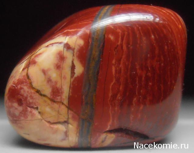 Энергия камней №115 Тигровая яшма (окатанный камень) фото, обсуждение