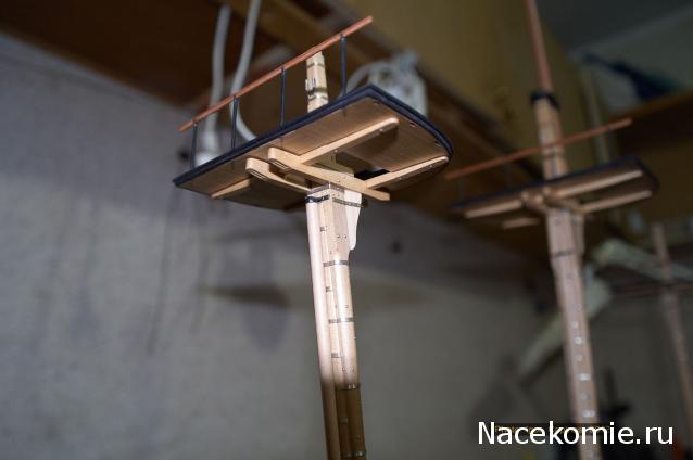 Двенадцать Апостолов - Рангоут, такелаж, паруса