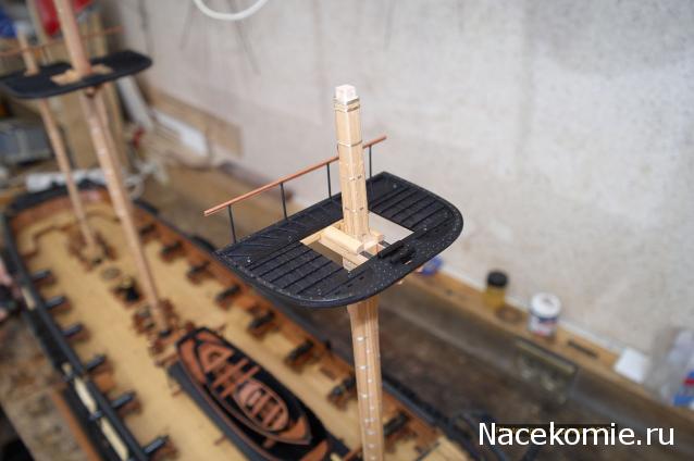 Двенадцать Апостолов - Рангоут, такелаж, паруса