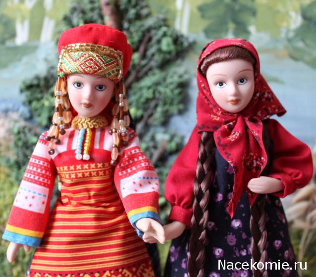 Куклы в народных костюмах №33 Кукла в женском костюме Пензенской губернии