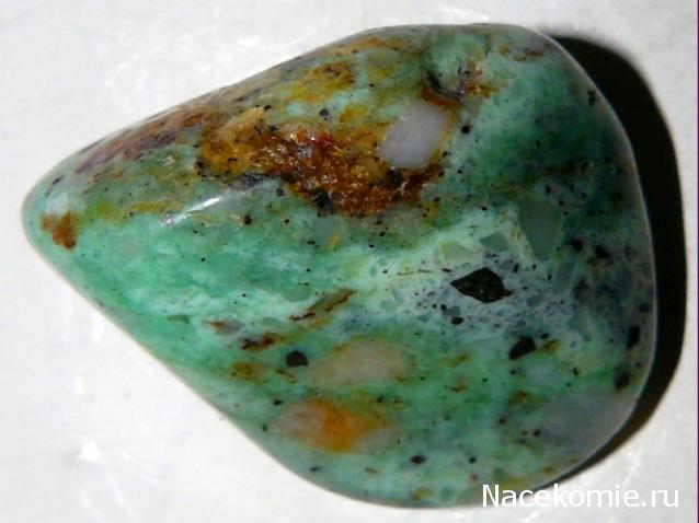 Энергия камней №114 Варисцит (окатанный камень) фото, обсуждение