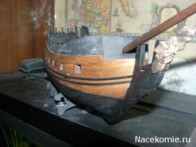 Собери Чёрную Жемчужину. Сборка: Покраска