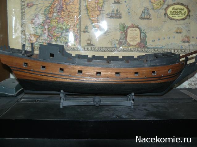 Собери Чёрную Жемчужину. Сборка: Покраска