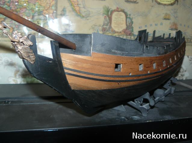 Собери Чёрную Жемчужину. Сборка: Покраска