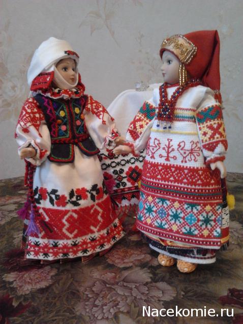 Куклы в народных костюмах №8 Кукла в летнем костюме Минской губернии