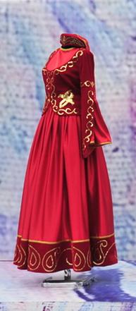 Куклы в народных костюмах №32 Кукла в азербайджанском праздничном костюме