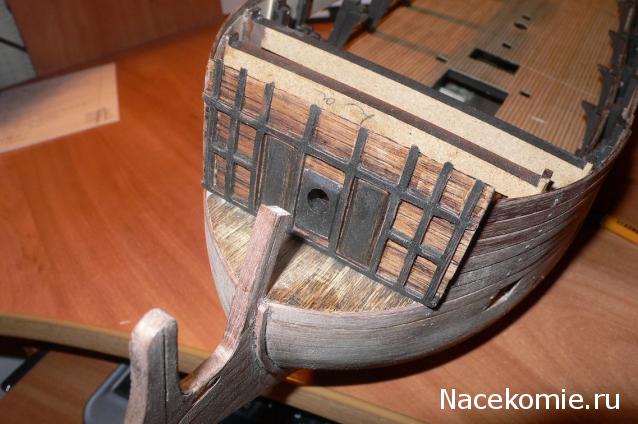 Собери Чёрную Жемчужину. Сборка корпуса.