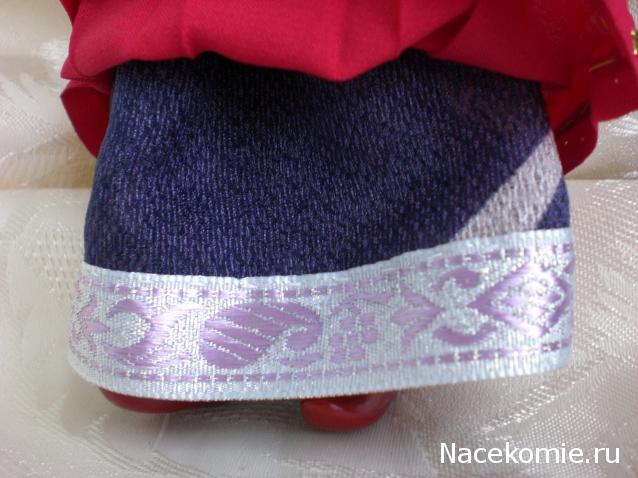 Куклы в народных костюмах №32 Кукла в азербайджанском праздничном костюме