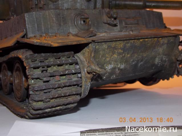 Соберите Танк Тигр - Покраска модели