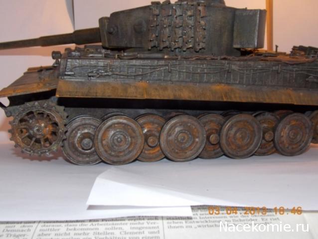 Соберите Танк Тигр - Покраска модели