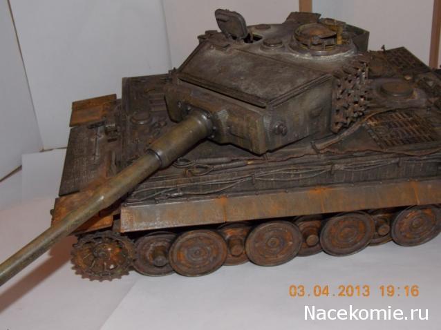 Соберите Танк Тигр - Покраска модели