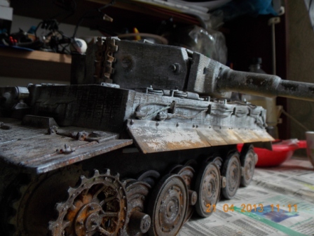 Соберите Танк Тигр - Сборка Корпуса