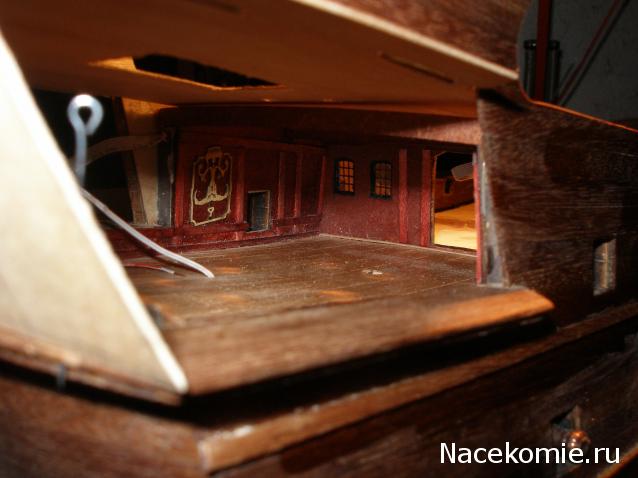 Собери Чёрную жемчужину. Сборка: оснащение палуб