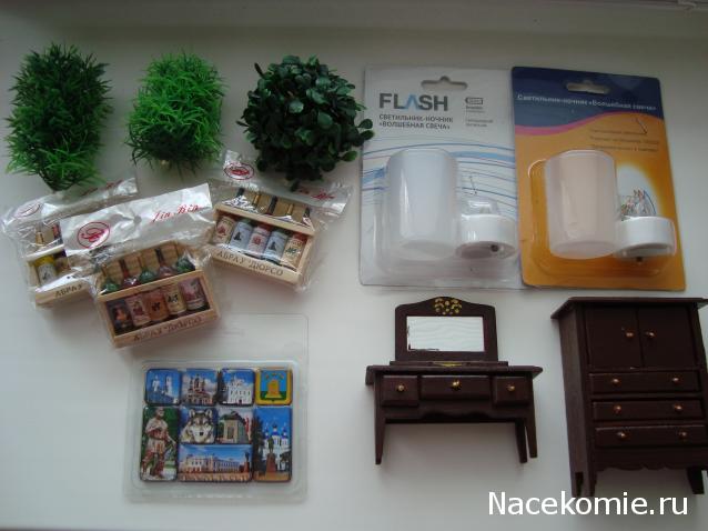 Мебель и аксессуары для кукольного дома НЕ ИЗ ЖУРНАЛА