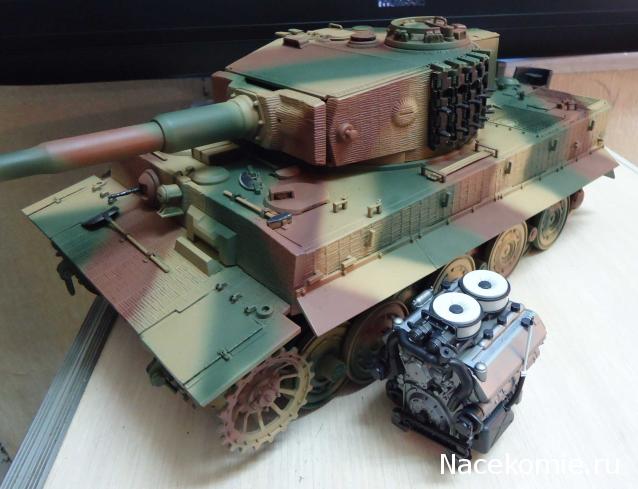 Соберите Танк Тигр - Покраска модели
