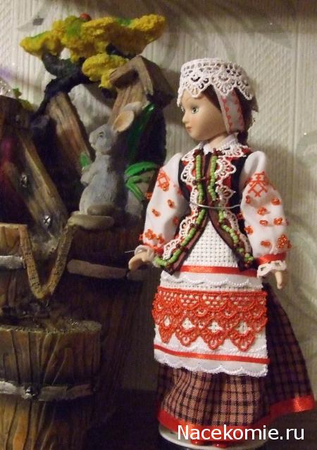Куклы в народных костюмах №8 Кукла в летнем костюме Минской губернии