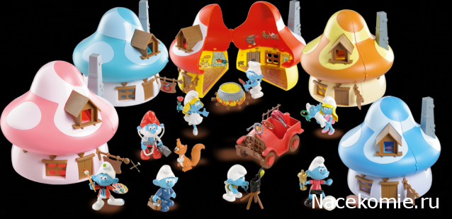 Смурфы. Деревня мастеров - ДеАгостини - тест