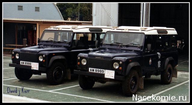 Полицейские Машины Мира №9 Land Rover 110 long