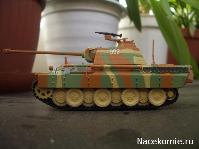 Танки Мира №11 SHERMAN M4 против PANTHER (SD.KFZ.171) 2 модели