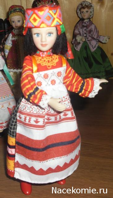 Куклы в народных костюмах №34 Кукла в летнем костюме Орловской губернии
