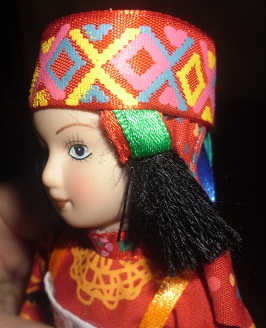 Куклы в народных костюмах №34 Кукла в летнем костюме Орловской губернии