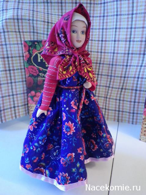 Куклы в народных костюмах №33 Кукла в женском костюме Пензенской губернии