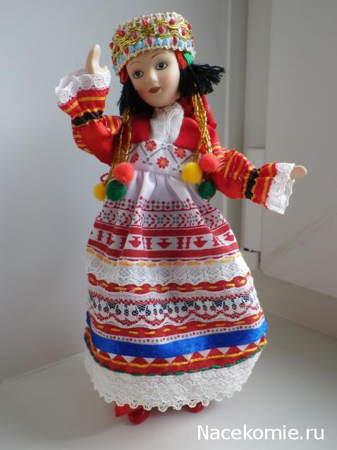 Куклы в народных костюмах №34 Кукла в летнем костюме Орловской губернии