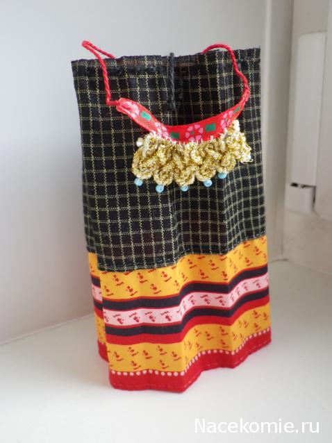 Куклы в народных костюмах №34 Кукла в летнем костюме Орловской губернии