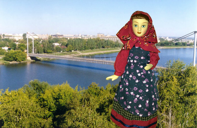 Куклы в народных костюмах №33 Кукла в женском костюме Пензенской губернии