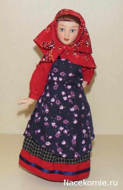 Куклы в народных костюмах №33 Кукла в женском костюме Пензенской губернии