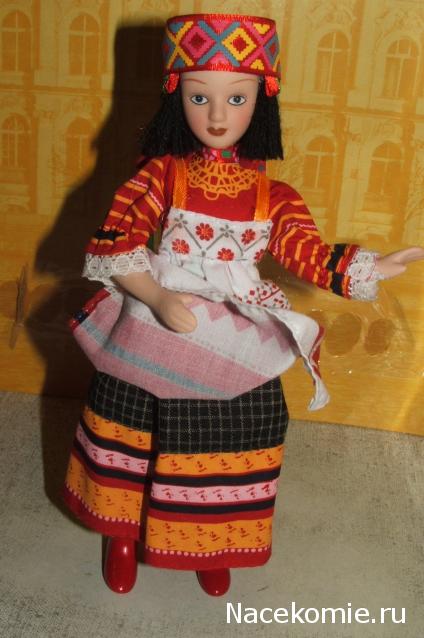 Куклы в народных костюмах №34 Кукла в летнем костюме Орловской губернии