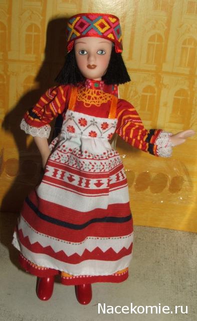 Куклы в народных костюмах №34 Кукла в летнем костюме Орловской губернии