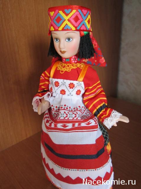 Куклы в народных костюмах №34 Кукла в летнем костюме Орловской губернии