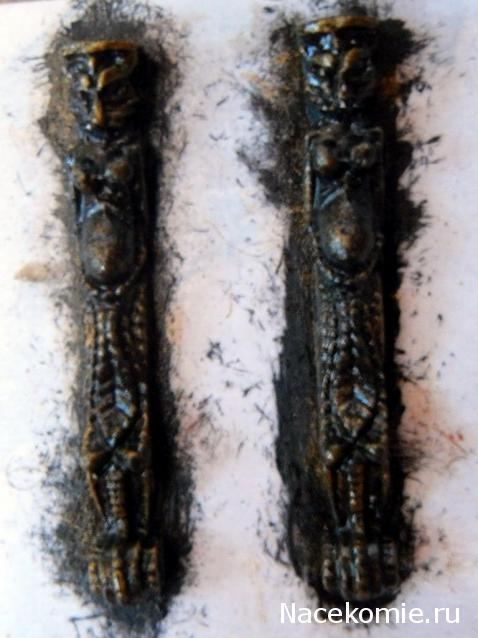 Собери Чёрную Жемчужину. Корма и каюта капитана