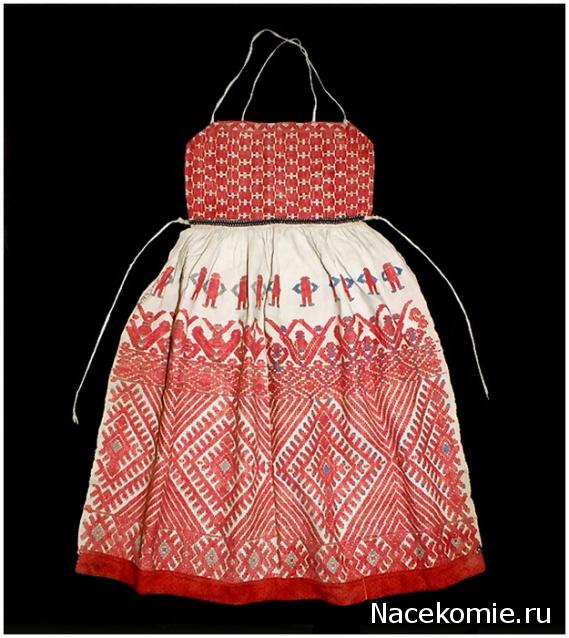 Куклы в народных костюмах №34 Кукла в летнем костюме Орловской губернии